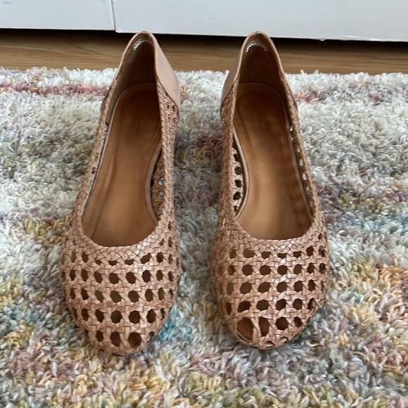 Naguisa, shoes, made in Spain, tan leather, size 39 - Picture 2 of 4